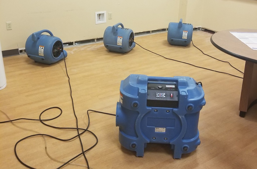 Commercial water restoration